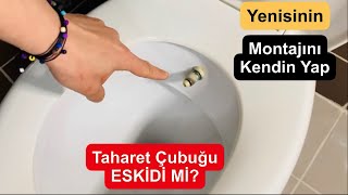 reklam Taharet çubuğu değiştirme  Klozet taharet çubuğu nasıl takılır  Taharet çubuğu nasıl [upl. by Gwendolen]