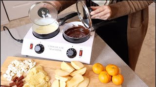 POWLAB Chocolate Melting Pot Review  Chocolate Tempering Machine Commercial Electric Melter [upl. by Orva]