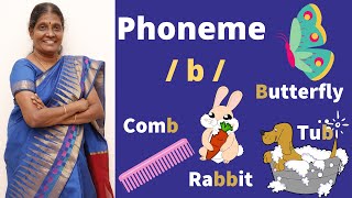 Phonetic alphabet  The Phoneme  b   How to pronounce the words with the alphabet b [upl. by Derriey]