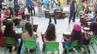 African Drumming with kids [upl. by Farnsworth612]