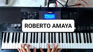 LOOR A TI MI DIOS  VOCEROS DE CRISTO EN TECLADO YAMAHA PSR E [upl. by Urien]