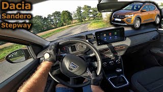 2021 Dacia Sandero Stepway LPG  POV test drive [upl. by Onailimixam]