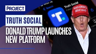 Donald Trump Launches His Own Social Media Platform [upl. by Onileba651]