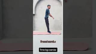 Three legs exercise [upl. by Eelrac]