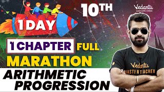 Arithmetic Progression Class 10 Chapter 5 CBSE Full Chapter Revision cbse2024 [upl. by Bouchier]