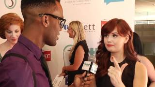 Debby Ryan Jessie Exclusive Interview ⎢Thirst Gala⎢TakePart TV [upl. by Cox515]