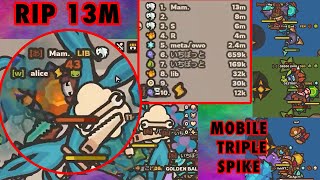 TAMINGIO KIRU DESTROY 13 MILLION HIGH SCORE amp TRIPLE SPIKES CLIPS ON MOBILE community clips [upl. by Aik]