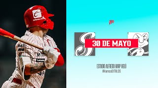 ¡En Vivo desde el Diamante de Fuego Saraperos vs Diablos Rojos 30 de mayo 2024 [upl. by Ilojne]