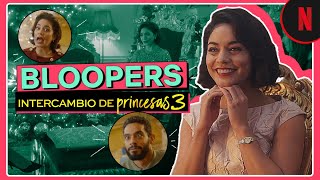 Los bloopers más divertidos de Vanessa Hudgens y el cast de Intercambio de princesas 3 [upl. by Nonie]