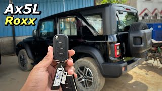 Mahindra Thar Roxx AX5L 4x2 Detailed Review Features Difference amp On Road Price [upl. by Losse276]