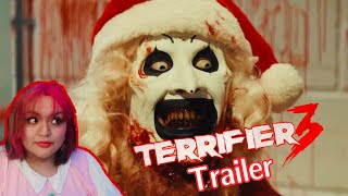 Terrifier 3 Trailer Reaction [upl. by Nylissej261]