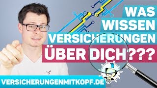 Was WISSEN die Versicherer ÜBER DICH  Finde es KOSTENLOS heraus [upl. by Naujed351]