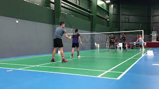 Power Shuttlers Squad Sept 15 2021Wednesday GameMjRyan vs FaizalJoel [upl. by Ruvolo]