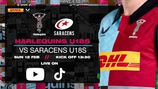 🎥 Live Rugby  Harlequins U18s v Saracens U18s [upl. by Wack]