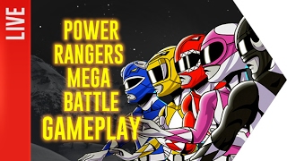 Power Rangers Mega Battle  Gameplay AO VIVO [upl. by Attenov]