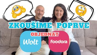 OBJEDNÁVKA FOODORA A WOLT NAJEDNOU A KDO JE LEPŠÍ Wolt a Foodora v Chrudimi a místní restaurace [upl. by Letram]