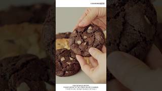 멋스러운 크랙이 포인트 바삭 쫀득 크랙 초콜릿칩 쿠키 Crispy Chewy Crack Chocolate Chip Cookies Shorts Baking [upl. by Edwards]