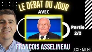 Le débat du jour avec François Asselineau 22  son programme pour 2022 [upl. by Bunch]