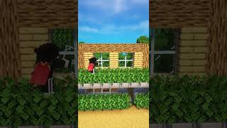 Duo house tutorial minecraft minecraftbuilding minecrafttutorial [upl. by Idurt]