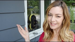 Hobot 198 review window washing robot [upl. by Ameehsat307]