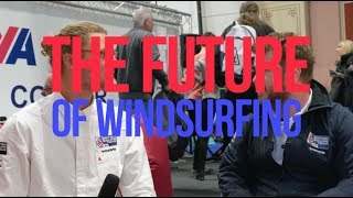 The Future of Olympic Windsurfing with Tom Squires at the RYA Dinghy Show 2018 [upl. by Nnylcaj]