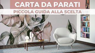 CARTA DA PARATI piccola guida alla scelta [upl. by Eisset]