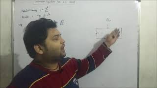 lagrangian equation for LC circuit [upl. by Ryle]