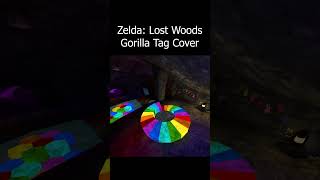 Zelda Lost Woods  Gorilla Tag Cover  Full Video In Profile gorillatag vr music cover zelda [upl. by Htebazie]