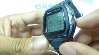 Đồng hồ casio STANDARD W96H1BV [upl. by Eiuol]