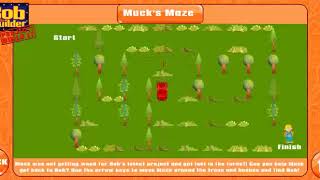 Bob The Builder Mucks Maze Gameplay [upl. by Lorien]