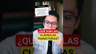 👌🏻 Cláusulas Transitorias en Estatutos Sociales derecho emprendimiento empresas [upl. by Samot888]