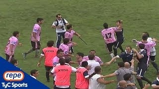 Las piñas entre Fenix y Acassuso por Copa Argentina HD [upl. by Ladnar531]