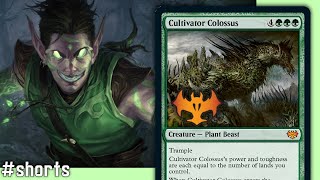 Cultivator Colossus Is Just OK in Commander  Magic the Gathering Shorts [upl. by Nihi738]