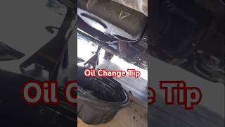 Oil Change Tip mechanic [upl. by Clarissa]