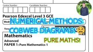 😮 An ITERATION formula amp Numerical Methods Exam Question Cobweb diagrams A level Maths Edexcel [upl. by Ursulina]