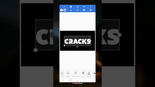 Trik Efek Retakan Teks di PixelLab shorts pixellab edit graphicdesign abdoeldesign [upl. by Epifano170]