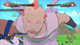 Jirobo vs Choji Naruto últimate ninja Storm 4 Latino [upl. by Karleen270]