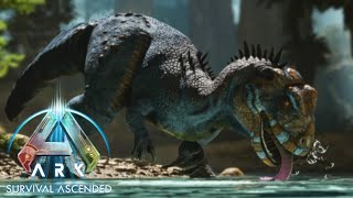 Vidéo dans la peau dun Laelaps sur Ark Survival Ascended [upl. by Ramed159]