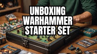 First time Unboxing the Warhammer starter set [upl. by Sakhuja]