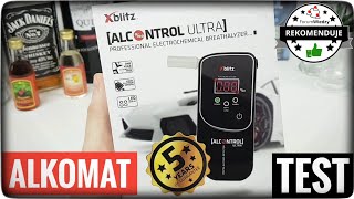 Jaki alkomat kupić XBLITZ Alcontrol Ultra alkomat elektrochemiczny  TEST  ForumWiedzy [upl. by Roma731]