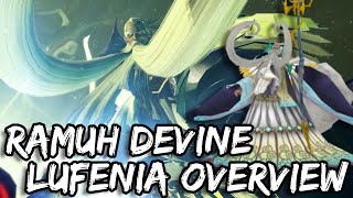 Ramuh Divine LUFENIA Overview Delay Delay Delay DFFOO [upl. by Anelet85]