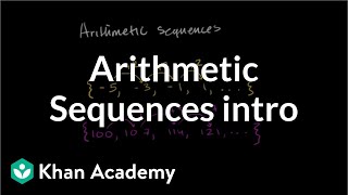 Introduction to arithmetic sequences  Sequences series and induction  Precalculus  Khan Academy [upl. by Dadivitan580]