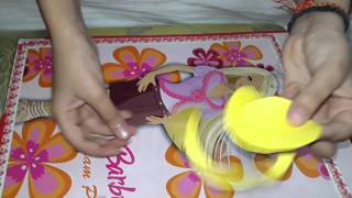 How to make flowers from chart paper [upl. by Htnnek]