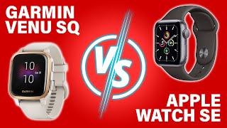 Garmin Venu SQ vs Apple Watch SE A Comprehensive Comparison Which Reigns Supreme [upl. by Lledal]