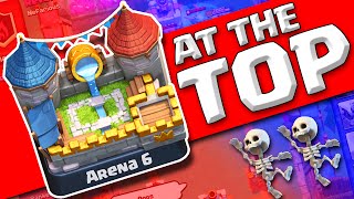 HIGHEST LEVEL GAMEPLAY  Clash Royale  ITS HARD AT THE TOP [upl. by Neilson]