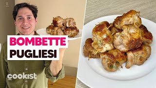 BOMBETTE PUGLIESI tenere sugose e saporite 😋 [upl. by Dotti]