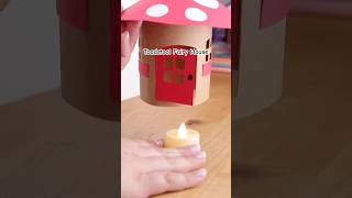 How to make a toadstool fairy house 🏠 🍄 fairyhouse kidscrafts [upl. by Ezri951]