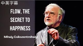 Mihaly Csikszentmihalyi  Flow the Secret to Happiness 🌊  TED 中英字幕 [upl. by Dorsey900]