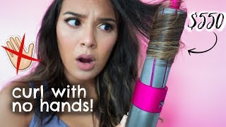 Beauty Busters Trying the DYSON Airwrap Is it Worth It [upl. by Emmi]