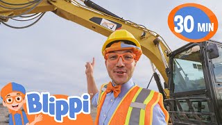 Excavator Song  Blippi Songs｜Kids Songs｜Trucks for Kids [upl. by Anim]